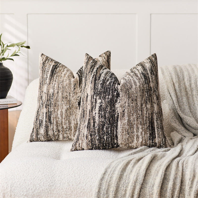 Textured Woven Throw Pillow Cover