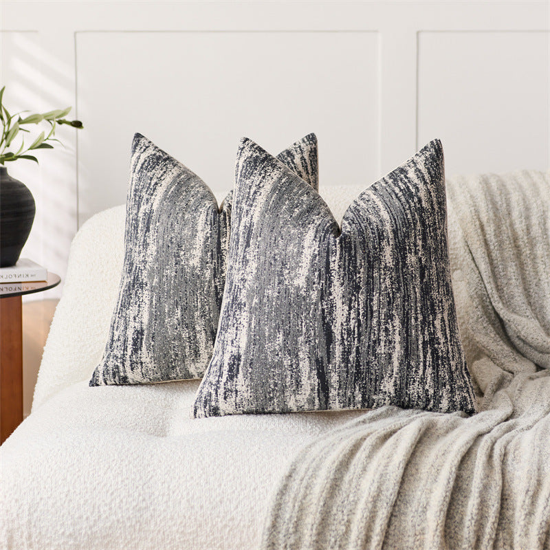 Textured Woven Throw Pillow Cover