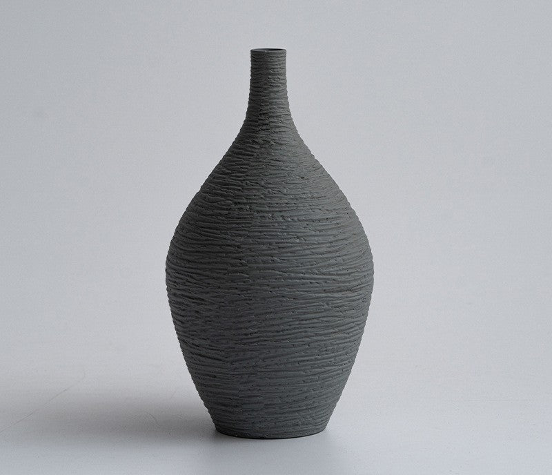 Artisan Textured Ceramic Vase
