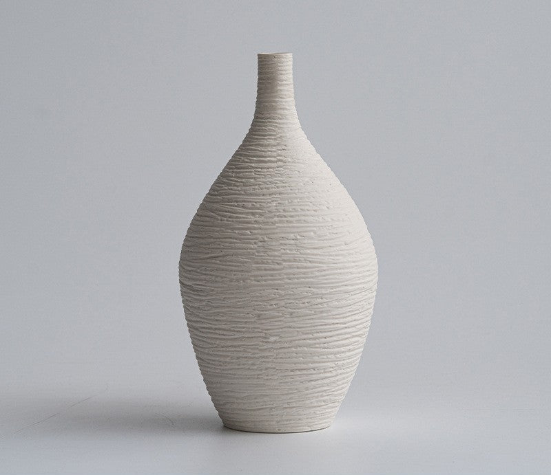 Artisan Textured Ceramic Vase
