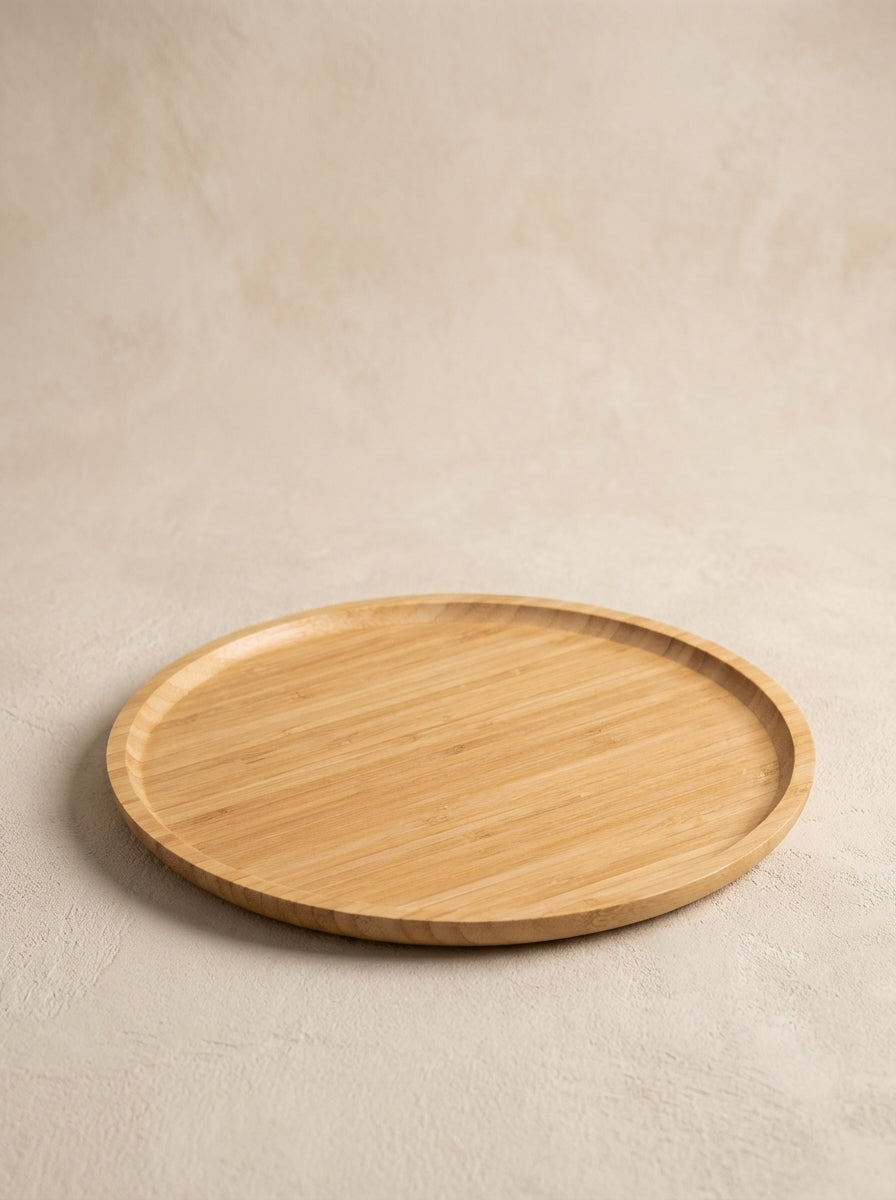 Natural Bamboo Serving Tray