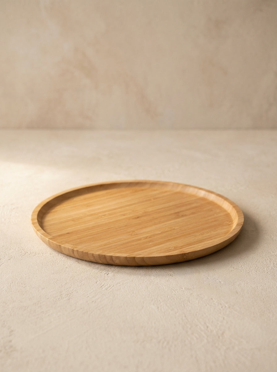 Natural Bamboo Serving Tray
