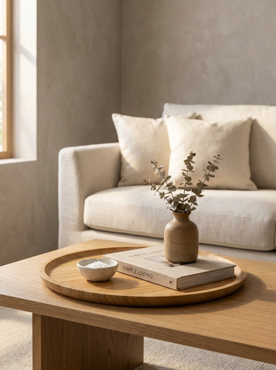 Natural Bamboo Serving Tray