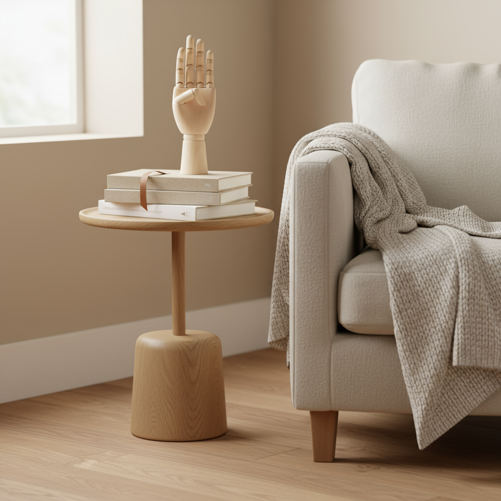 Articulated Wooden Hand Sculpture